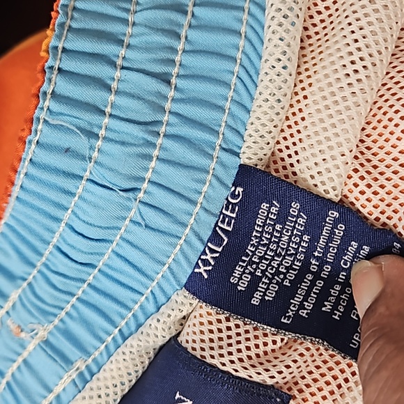 Caribbean Joe men Floral Print Swim Trunk XXL - Picture 6 of 7